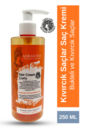 Adrasteia Curly Hair Cream / Kıvırcık Saçlar Doğal Saç Kremi 250 Ml