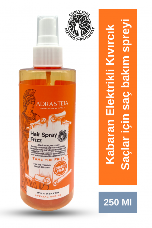 Adrasteia Hair Spray Frizz Curly – Isı Aktif Bukle Koruyucu 250 Ml